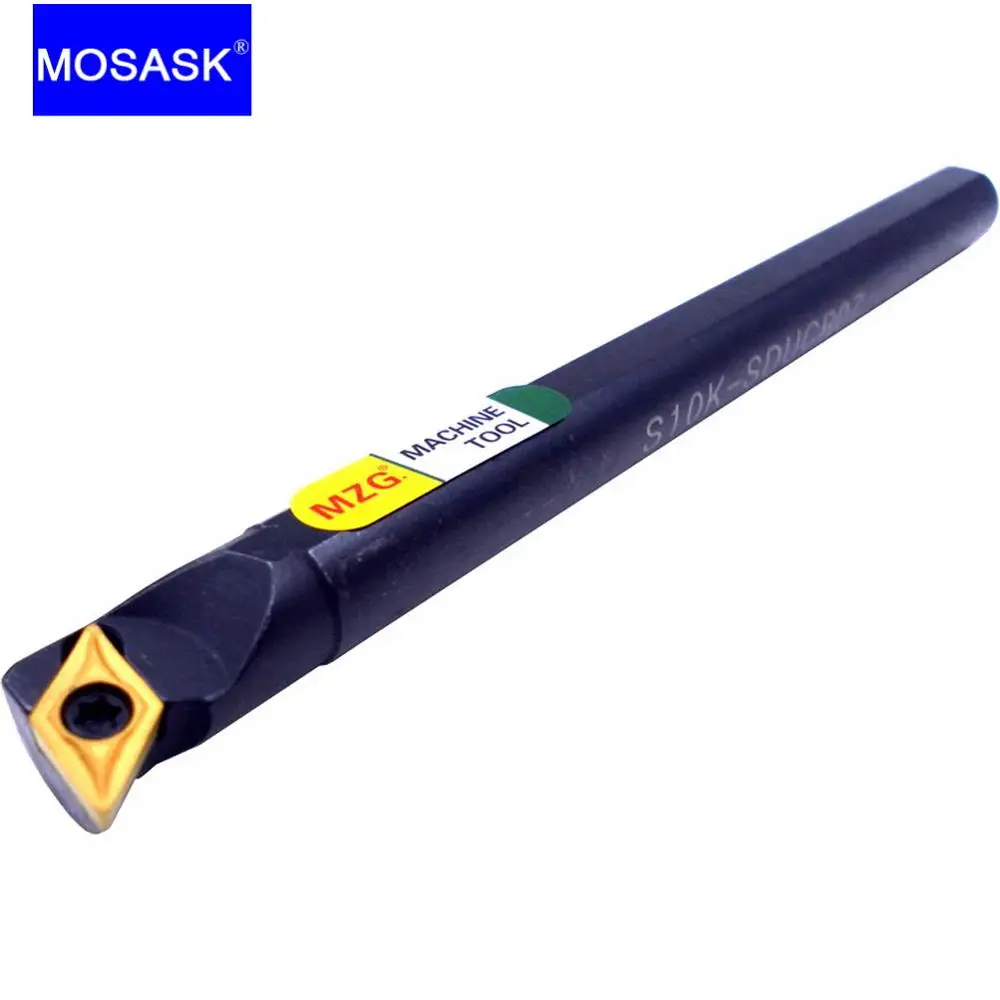 MOSASK SDUCR Machining Carbide Insert DCMT 0702 11T3 Toolholders  Boring Cutter CNC Lathe Inner Hole Turning Tools