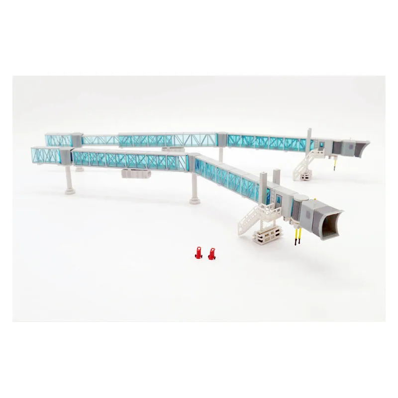 1:200 Plastic Collectible Airport Passenger Bridge Gift JC Wings LH2282 Blue for Boeing B737 Model