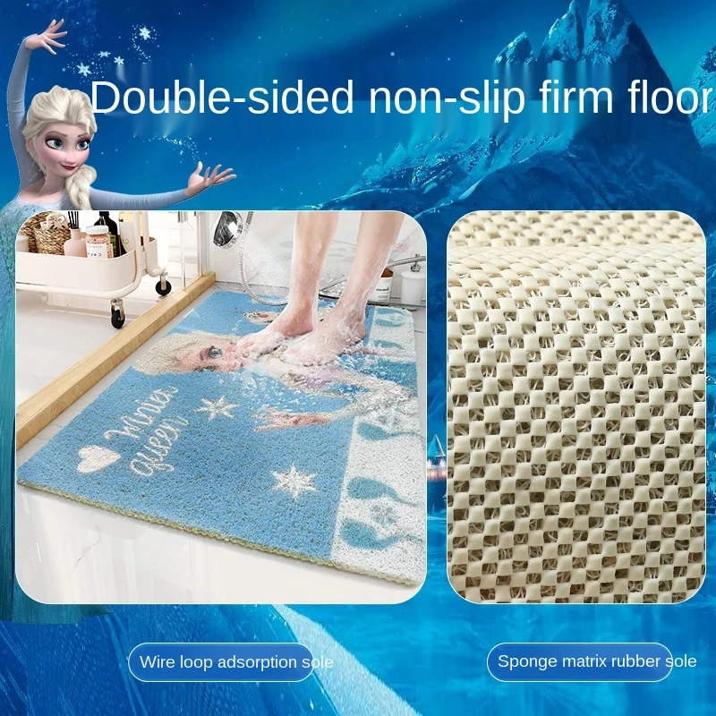 Disney  Shower Mat  Door Mat PVC Non-slip Bath Mat Cute Kitchen Rugs Bedroom Carpets   Wedding Ceremony   Wedding Runner Aisle