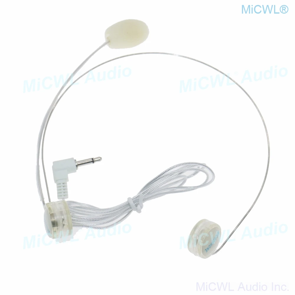 MiCWL Portable Condenser Headset Hear wear Microphone for loud-speaker Wireless Mic System PC laptop 3.5mm Mono Jack