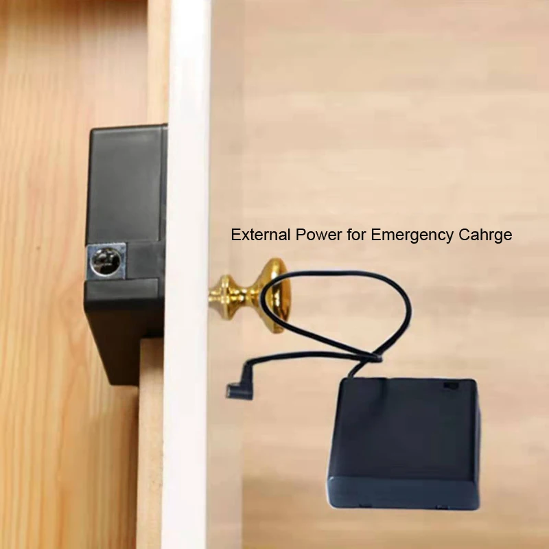 TTLock App Unlock Intelligent Smart Cabinet Lock Invisible Electronic Card Hidden Keyless Drawer Locker Wardrobe Cabinet Lock