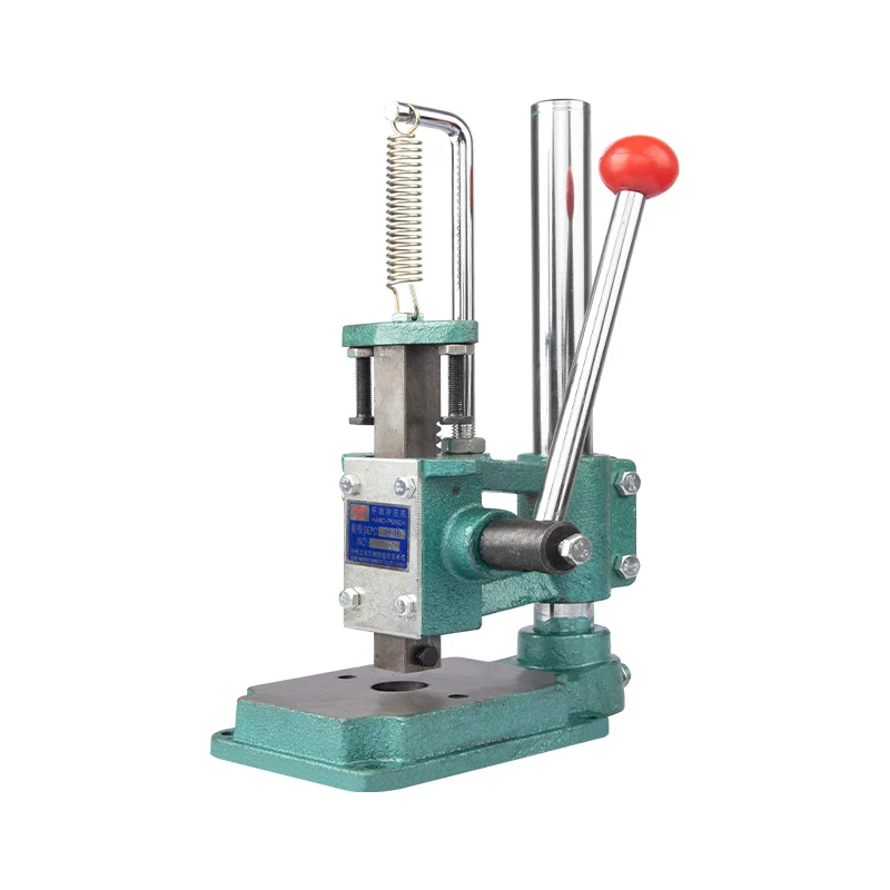 

Hole Puncher Tool Sets Manual Stamping Machine for Leather Craft DIY Press and Punching Hole