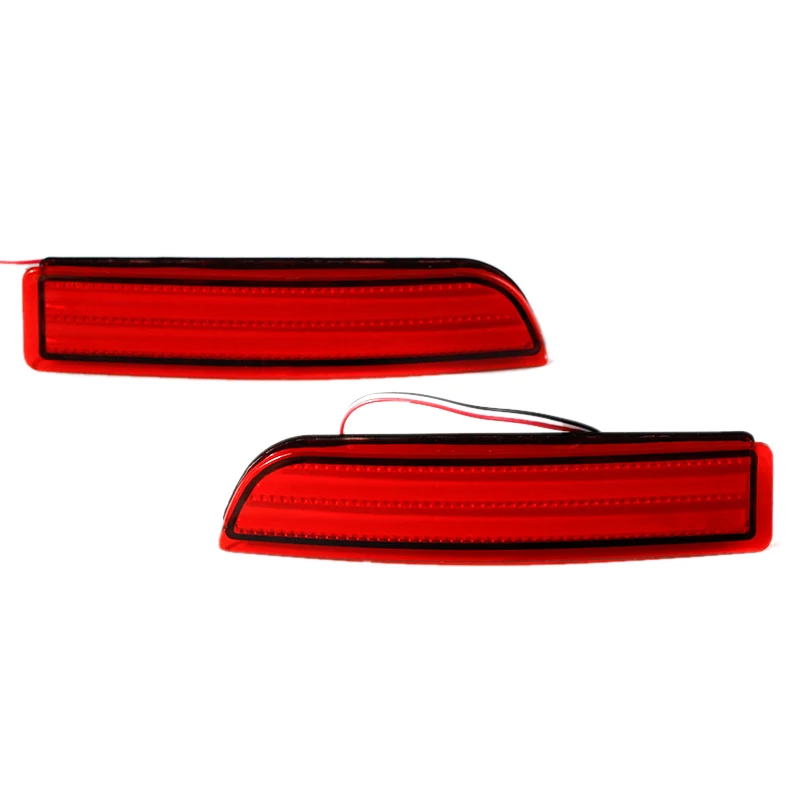 2X Car Led Tail Light Parking Brake Rear Bumper Reflector Lamp For Toyota Avensis/Alphard Mki/Rav4 Led Tail Lights Fog Stop Park