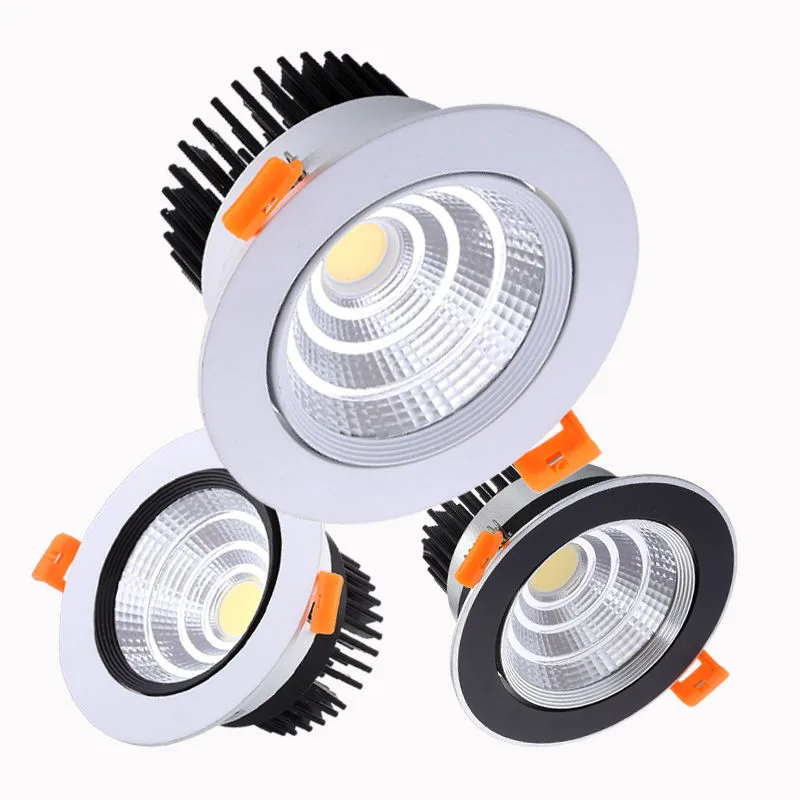 Dimmable Led Downlight Light Ceiling Spot 3w 5w 7w 9w 12w 15w 18w AC85-230V Recessed Lights Indoor Lighting