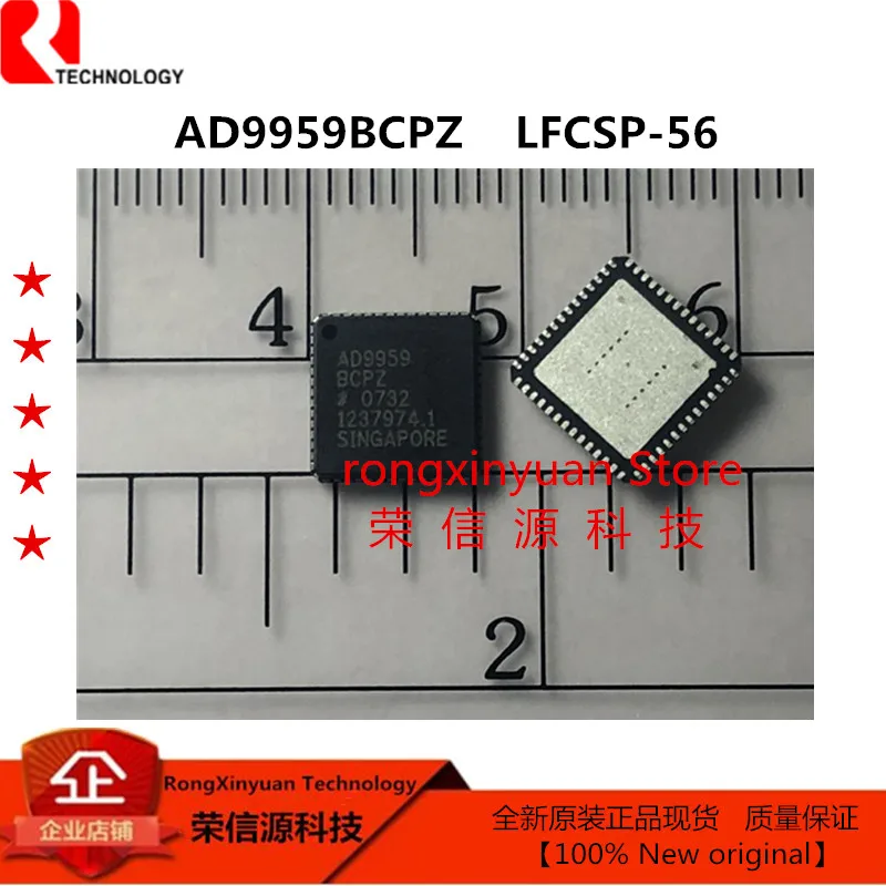 

AD9959BCPZ AD9959 LFCSP-56 4-Channel, 500 MSPS DDS with 10-Bit DACs 100% New original