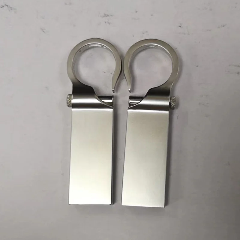 100 Pieces wholesale Metal hook USB Case USB Shell they suitable for Long UDP flash Metal clasp shell It is no memory chip