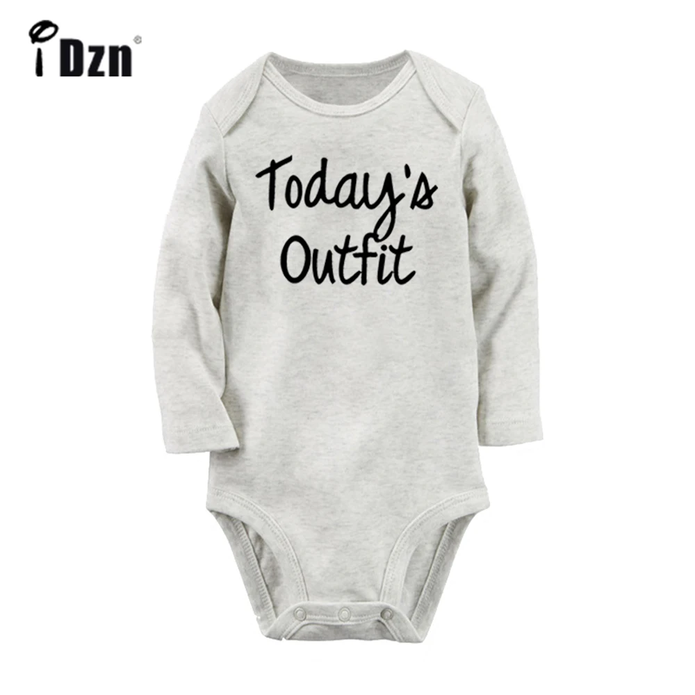 

Today's Outfit Well Done Is Better Than Well Said Gangster Wrapper Newborn Baby Outfits Long Sleeve Jumpsuit 100% Cotton