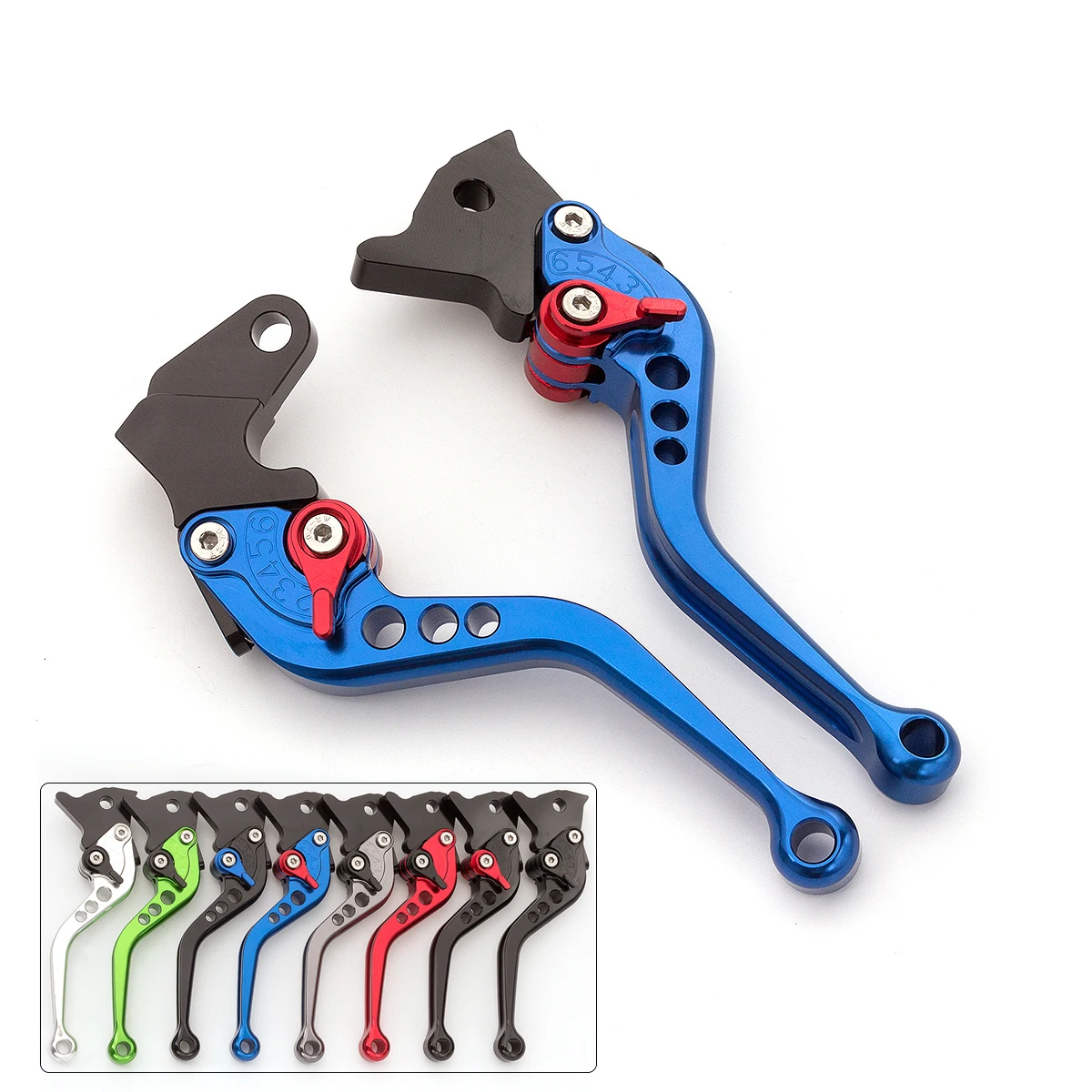 For Moto guzzi 1200 SPORT BREVA 1100 2006-2013 2012 2011 2010 2009 2008 2007 2006 Aluminum Adjustable Brake Clutch Levers Handle