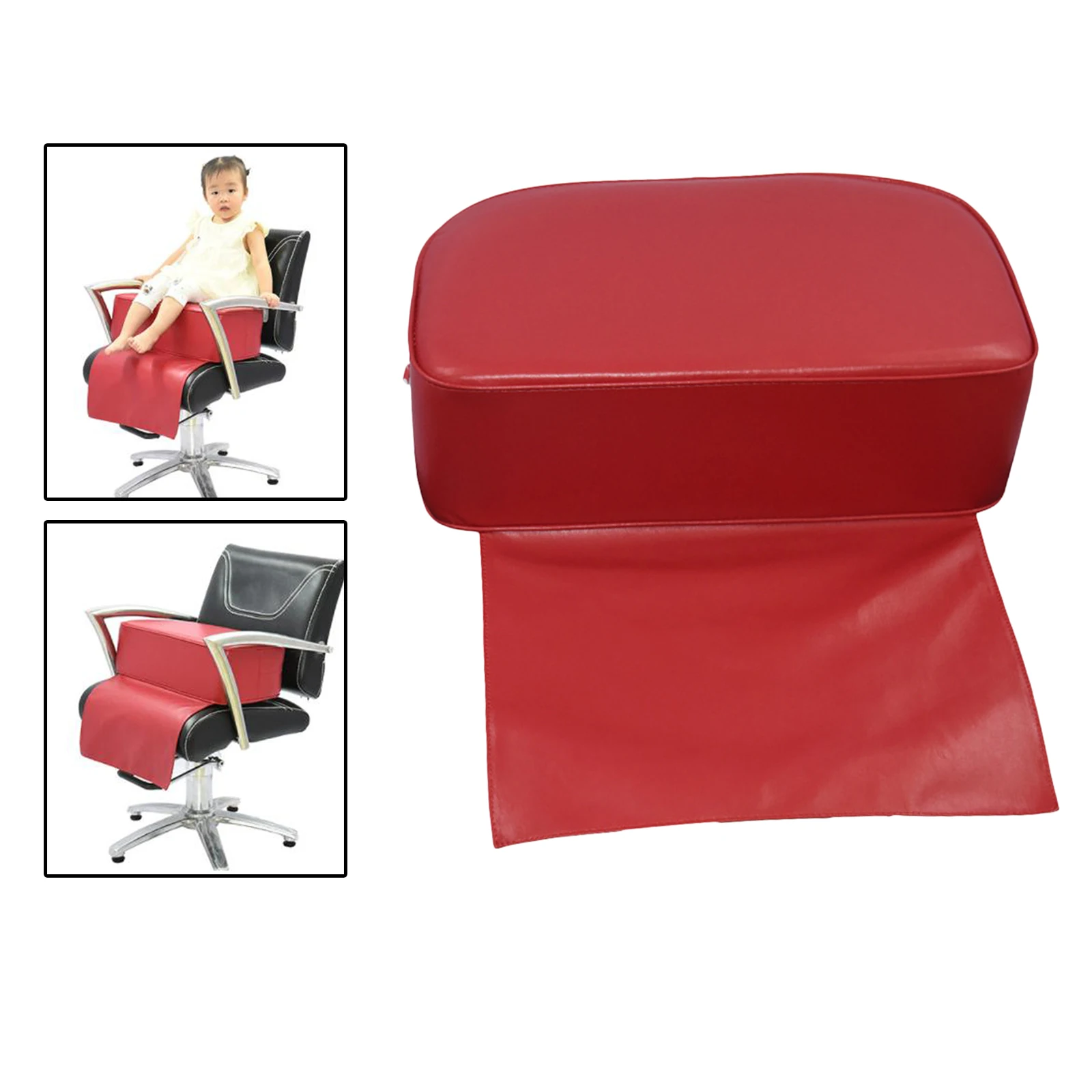 Salon Booster Seat Cushion for Child Hair Cutting, Cushion for Styling Chair, Barber Beauty Salon Spa Equipment