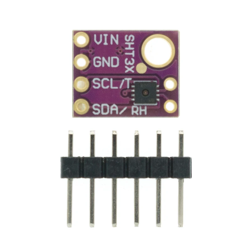 SHT31 Temperature SHT31-D Humidity Sensor Module Microcontroller IIC I2C Breakout Weather 3V 5V Compliant For Arduino