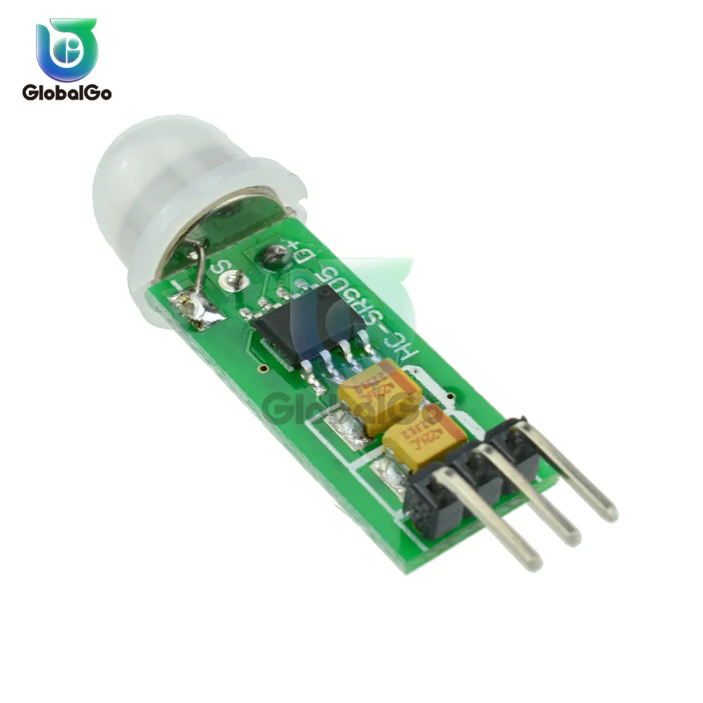 Mini Sensor de movimiento infrarrojo PIR, módulo Detector infrarrojo preciso para arduino, HC-SR505