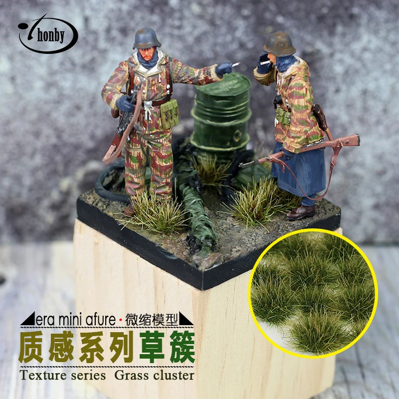 Grass Needle Grass Powder Sand Table Grass Plant Military Model Solider Scene Making Materials