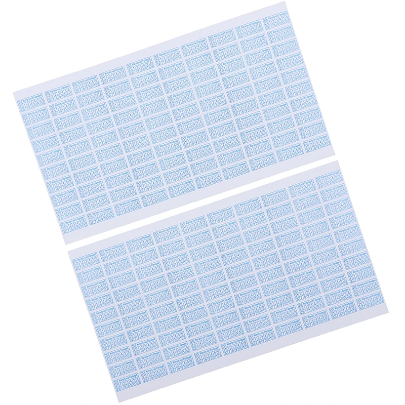 200pcs 2020-2022shredded paper Warranty Void If Damaged Protection Security Label Sticker Seal