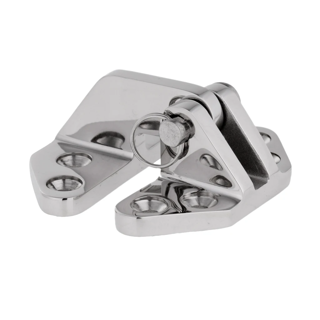 316 Stainless Steel Hatch Hinge with Removable Pin Marine Boat Hardware