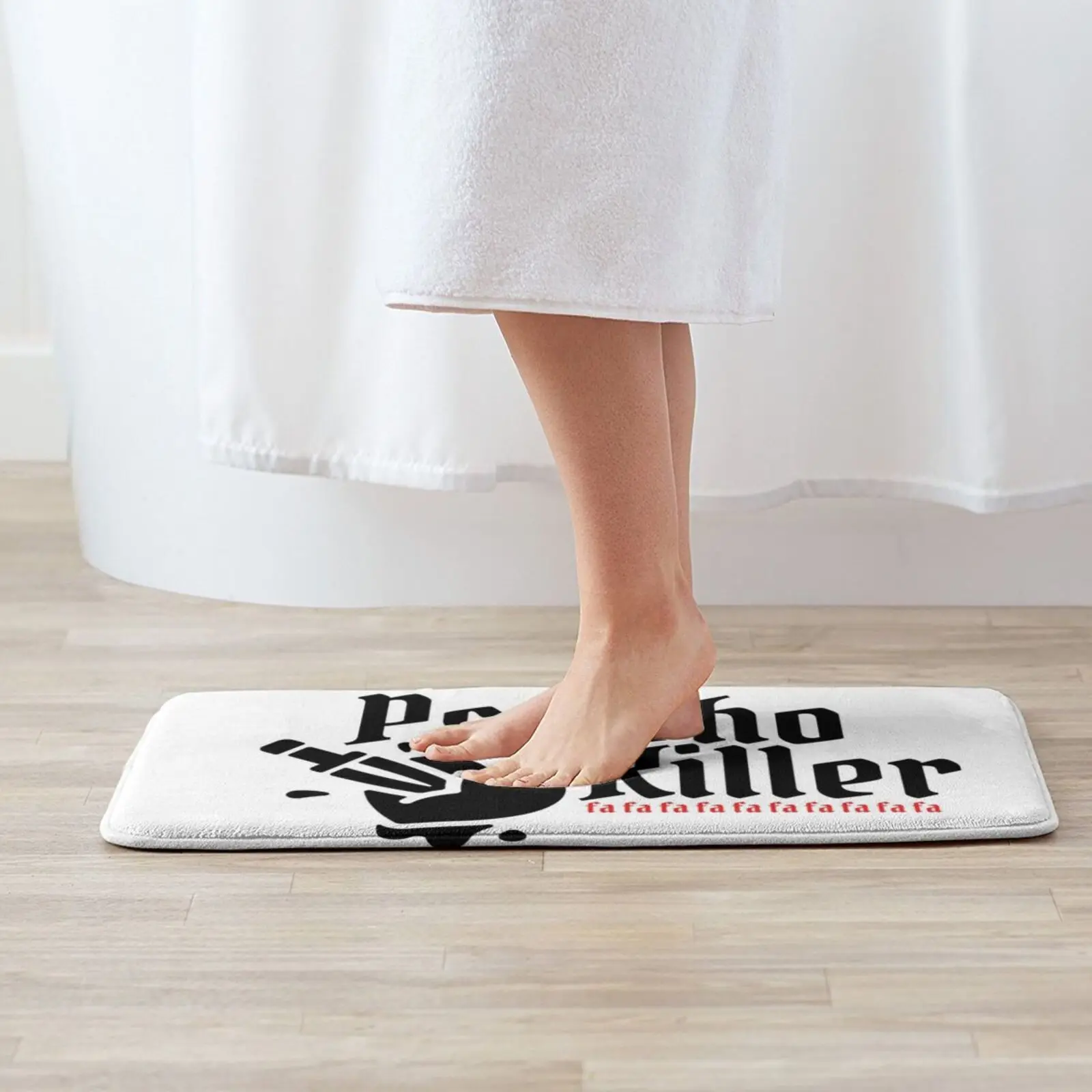 Psycho Killer - Halloween - Horror Fans Soft Cushion Home Carpet Door Mat Car Rug Alternative Indie Psycho Killer Psycho Apron