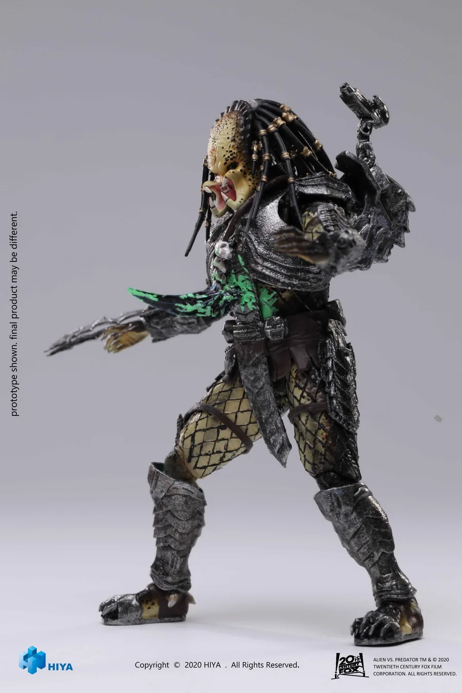 Hiya Toys LP0073 AVP Alien VS Predator Final Battle Scar Predator 1/18 5“ Action Figure