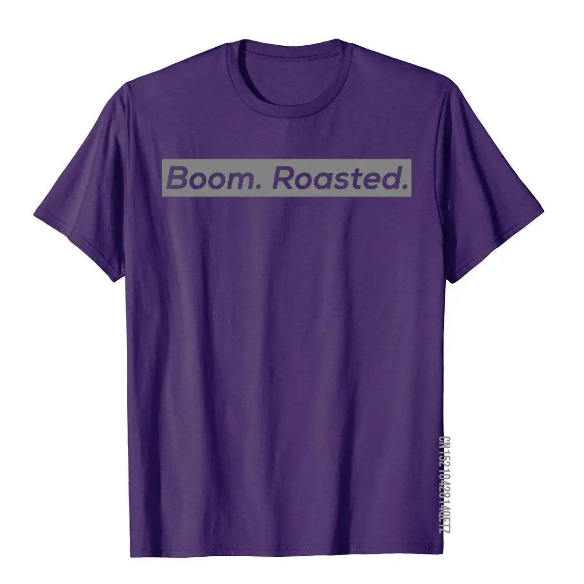 Boom. Roasted. Boom Roasted Cotton Student Tops Tees Unique Top T-Shirts Vintage New Design