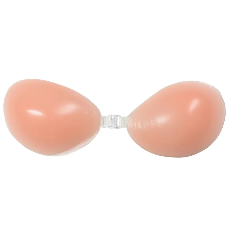 Push Up Pair Bra Enhancers  Women Sexy Simulation Silicone Gel Pads Bras Nude Color A B C D Cup Size