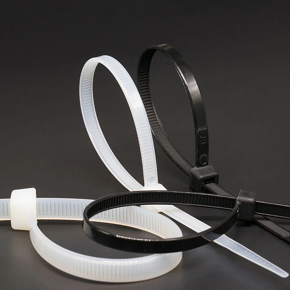 10*600mm & 10*700mm Nylon cable tie white black 8.5mm wide self-locking strap fastener wire and cable various specifications