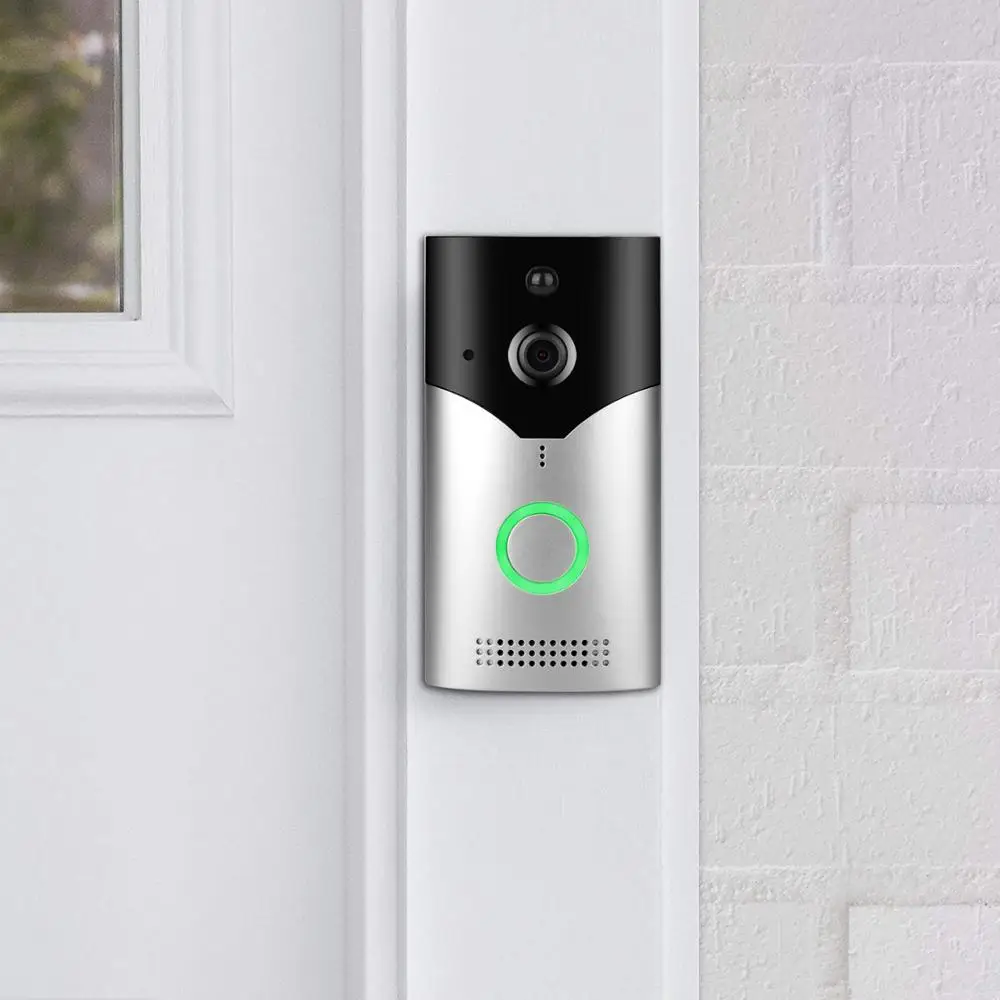 Tuya Smart WiFi Campainha, Rainproof Intercom, Detector de Movimento PIR, Compatível com Tuya Smart Life