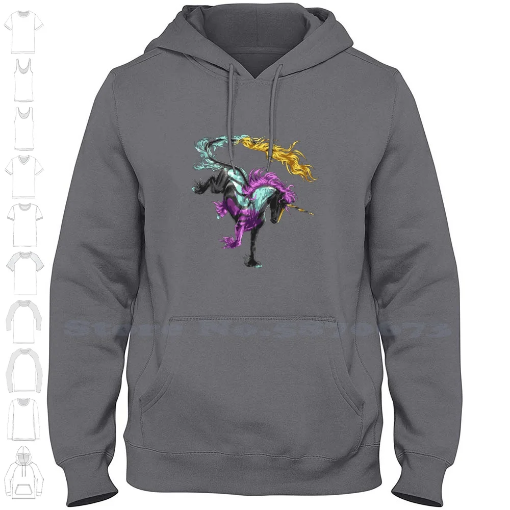 Wisteria Unicorn Hoodies Sweatshirt For Men Women Unicorn Elegant Unicorn Unicorn Lover Unicorn Party Unicorn Art Unicorn