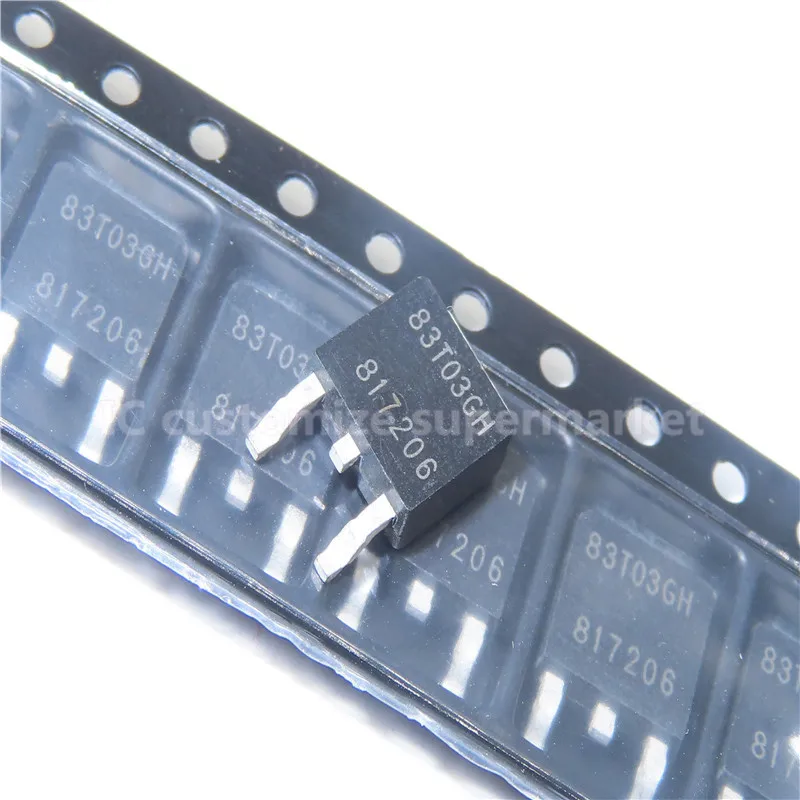 10 TEILE/LOS NWE 83T03GH AP83T03GH-HF ZU-252 30V 75A SMD Transistor