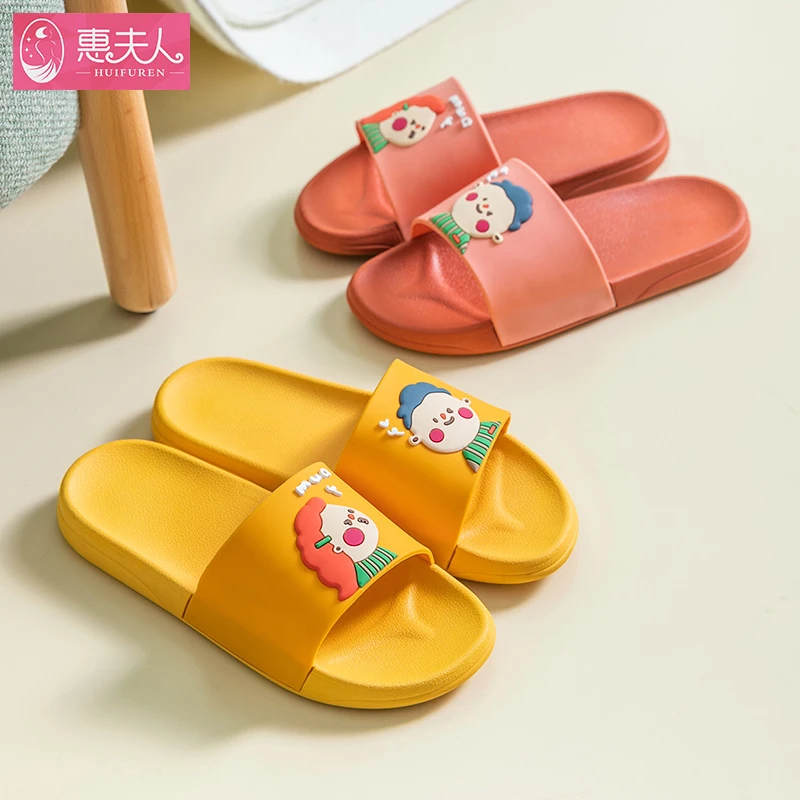 Lovers Wear Slippers Female Summer Lovely Home Household Antiskid Indoor Bathroom Shower Man Cool Slippers Outdoor