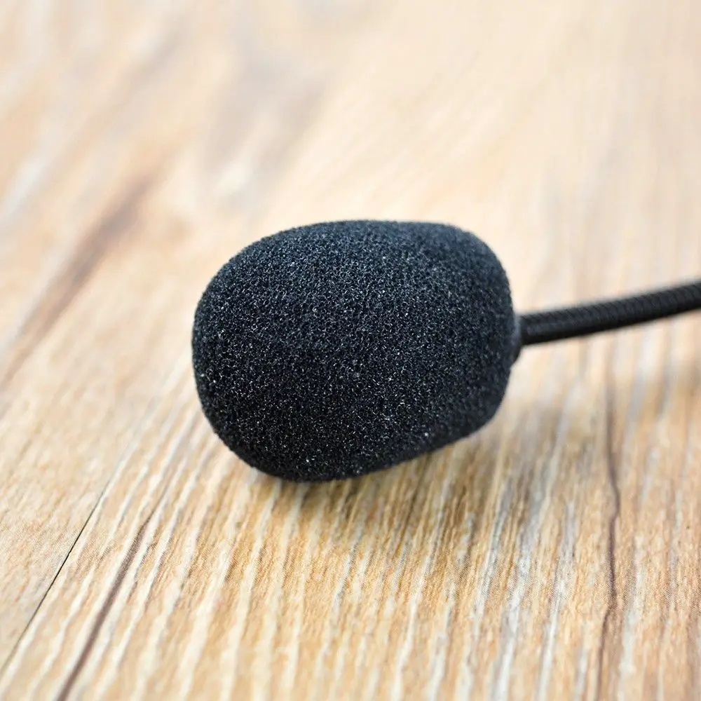 1PCS Hot Sale Pratical External Voice Collar Clip Mic Speaker Mike Wired Headset Microphone Portable and Easy to Use
