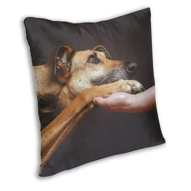 Cute Greyhound Print Square Pillow Case Home Decorative Whippet Sighthound Dog Cushion Cover Throw Pillow for Sofa Printing