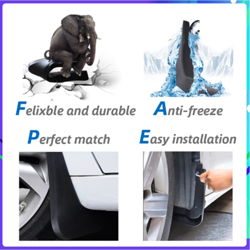 Car Mud Flaps for Chrysler Voyager 2008~2016 2009 2010 2011 2012 2013 Mudguard Splash Guards Fender Mudflaps Auto Accessories