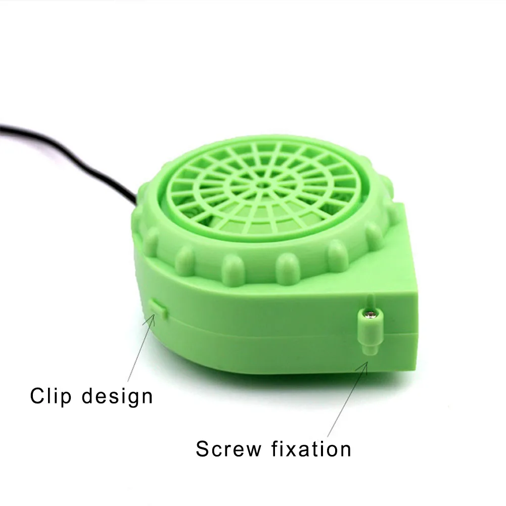 6V Model Pakaian Tiup Built-In Kotak Baterai Kipas Manekin Berjalan Alat Blower Usb Mini Pendingin Halloween