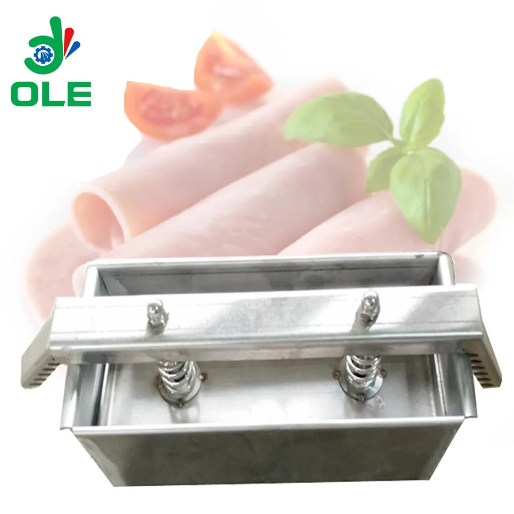 Máquina para hacer carne de jamón de acero inoxidable 304, molde de prensa de carne personalizado para hacer carne de jamón de buena calidad