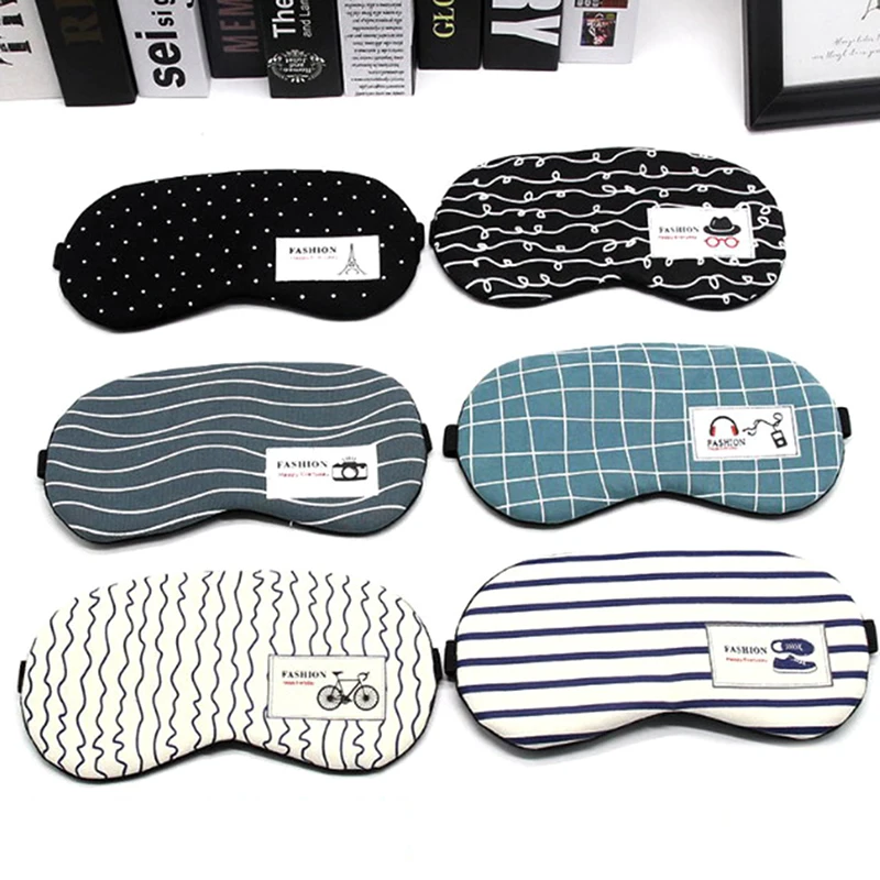 1PCS Soft Sleep Mask Eyeshade Cover Eye Mask Natural Sleeping Soft Blindfold Eyepatch Sleep Eyeshade Eye Cover Hot