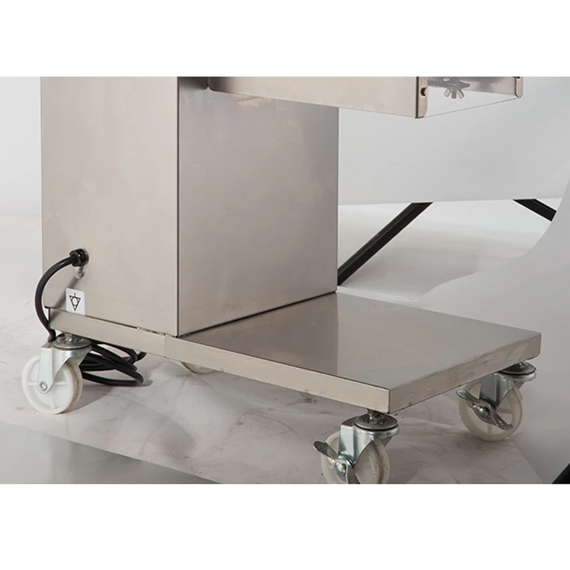 เนื้อเชิงพาณิชย์สแตนเลสสตีลเนื้อเนื้ออัตโนมัติเครื่องตัดในครัวเรือนเครื่อง Dicing เครื่องตัดเนื้อ220V 550kw