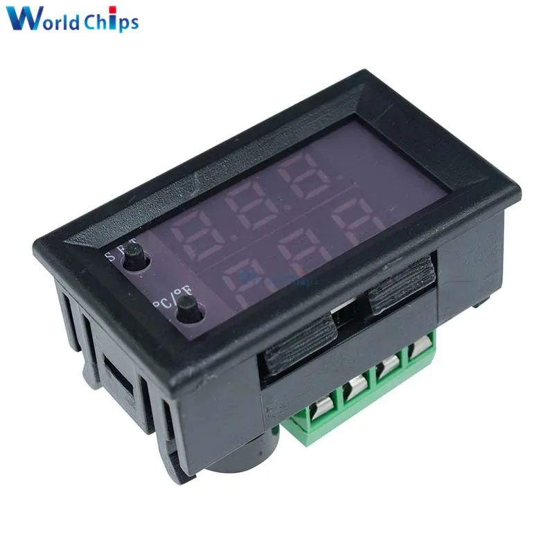 W1209WK Digital LED Thermostat Temperature Controller Smart Temp Sensor Board Module 12V DC + Waterproof NTC Sensor