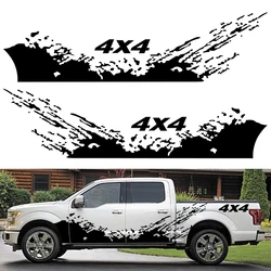 1PC Car Stickers and Decals 4X4 Graphics Vinyl Decal Car Pickup Truck Side Sticker Auto Styling Decoration Accessories