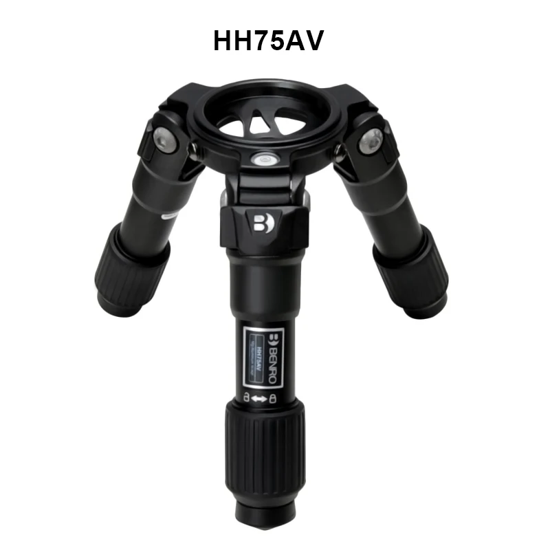 Benro Hi-Hat HH75AV HH100AV Video Tripod Professional Auminium Camera Tripods  Hi-Hat