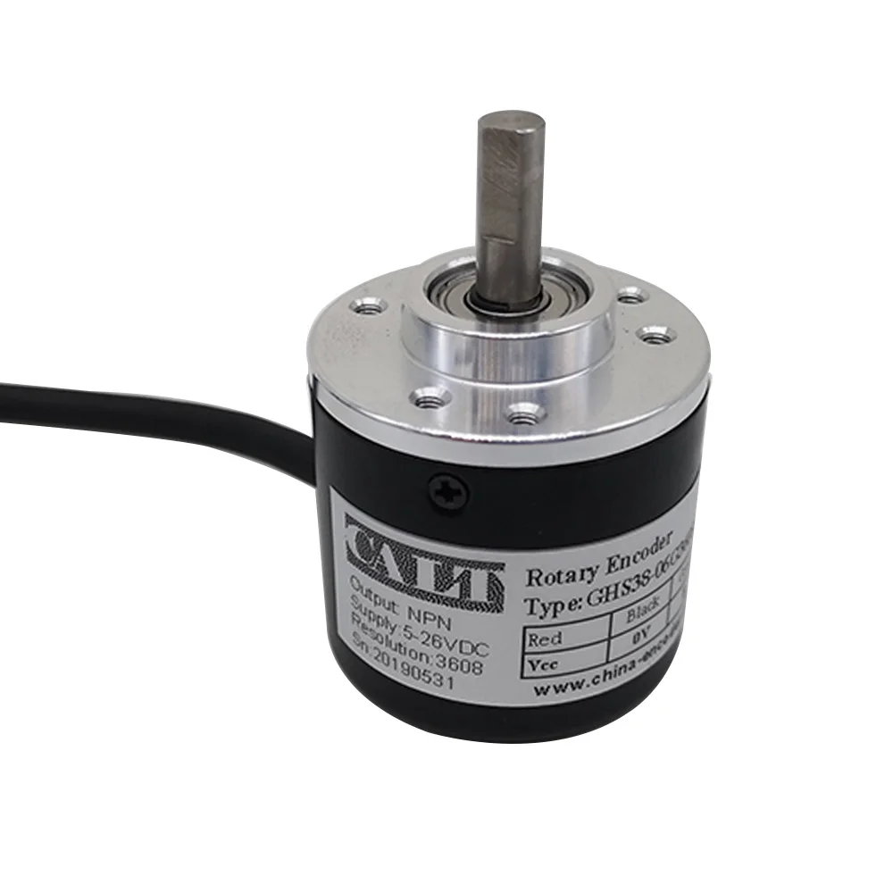 CALT Incremental Rotary Encoder GHS38-06 5v Line Driver  3600PPR Pulse Encoder A B Z Singnal