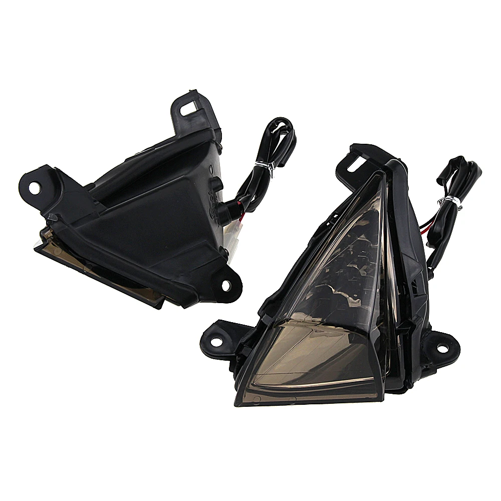 Front LED Turn Signal Light Lamp for KAWASAKI NINJA ZX-14R ZZR ZZ-R GTR 1400 ZZR1400 GTR1400 CONCOURS 14 ZX14R ZX 14R 2006-2017
