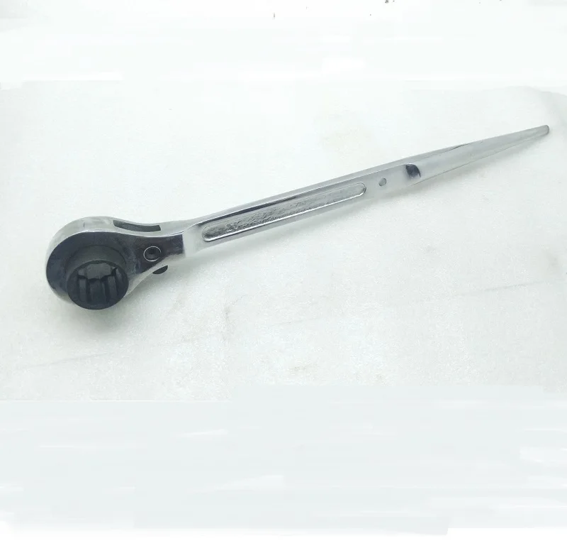 New 1Pcs 21*23mm Socket Wrench Tool Scaffolding Podger Ratchet Spanner Site Ratcheting 19*24mm