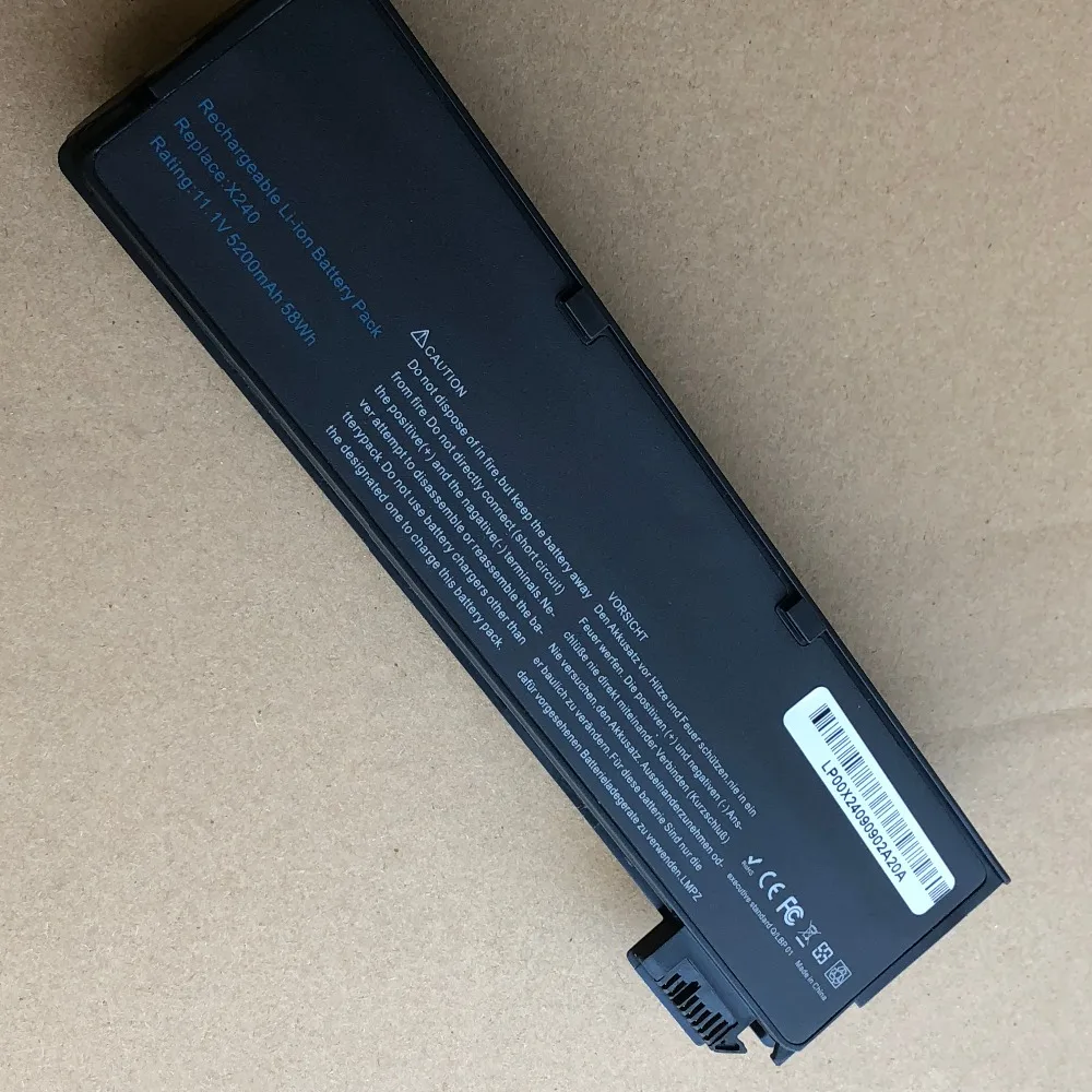 Imagem -04 - Bateria do Portátil X240 para Thinkpad Lenovo L450 L460 L470 P50s T440s T450 T460 T470p T550 T560 W550s X260 X270 45n1125 45n1128 68 +