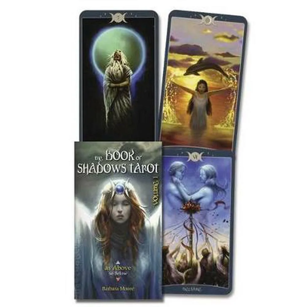 Book of Shadows Tarot cards For Beginners With Guidebook Card Game Board Game Exquisite And PDF Guidebook