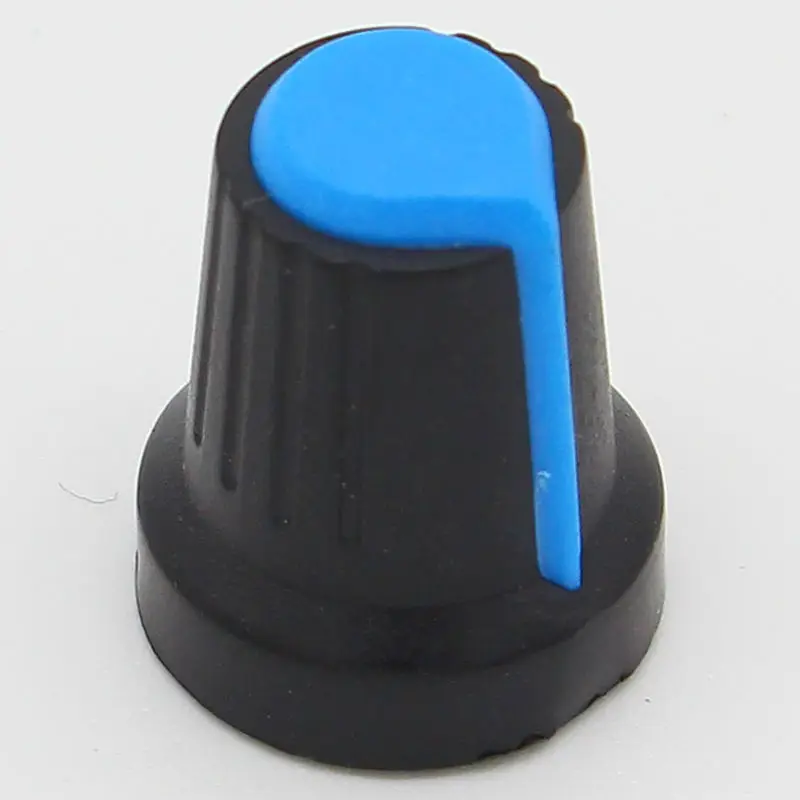 12pcs Potentiometer knob switch cap (peach heart button A variety of colors) diameter 6 mm diameter 15 mm * 17 mm high