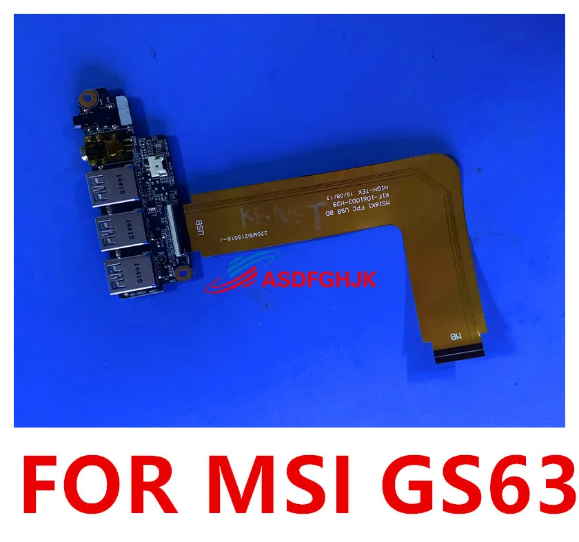 Genuine FOR MSI WS63 GS63 116K2A USB Audio Board With Cable  K1F-1061003-H39 MS16K1 FPC USB BD 100% TESED OK