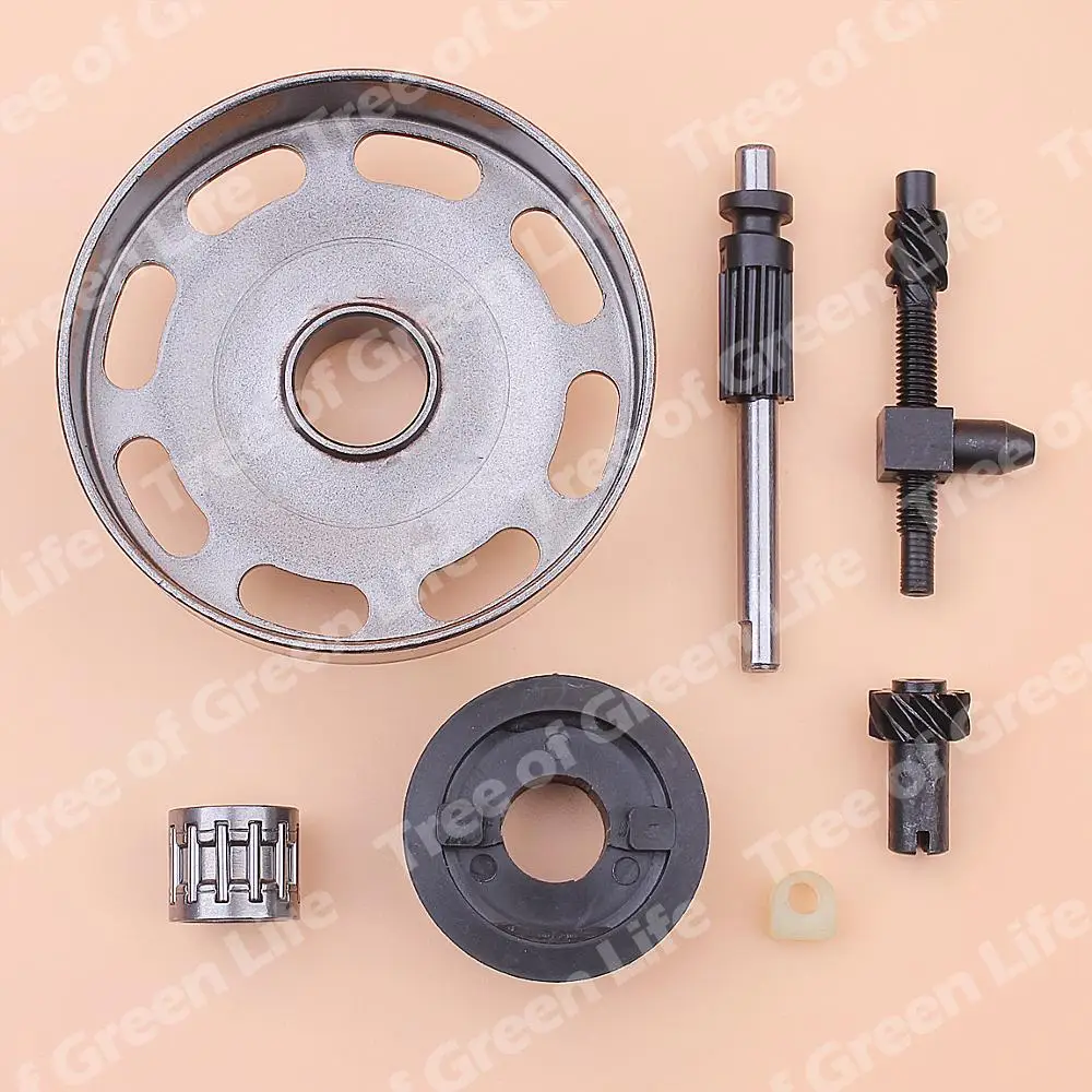 .325 "7T مخلب طبل ل Husqvarna 435 435E 440 440E مضخة زيت دودة والعتاد سلسلة الضابط التوتر تحمل بالمنشار