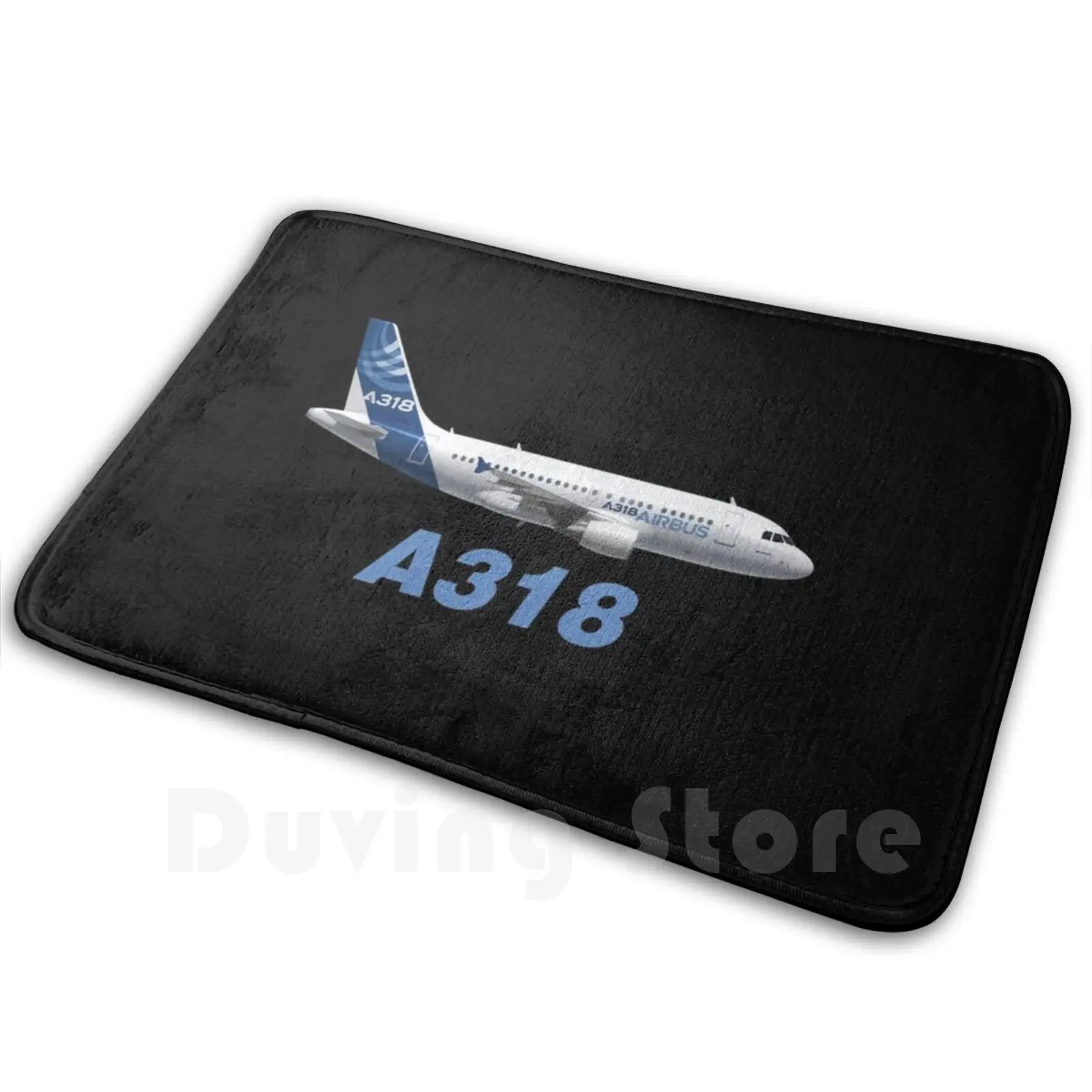 Airbus A318 Soft Non-Slip Mat Rug 349 Carpet Cushion Aviation Pilot Airplane Plane Flying Flight Fly Avgeek