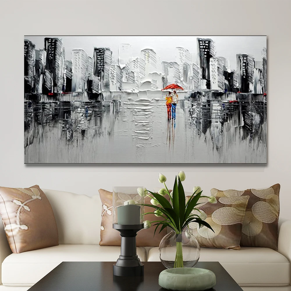 GATYZTORY 60x120cm Frame DIY Painting By Numbers Landscape Acrylic Paint On Canvas Large Size For Living Room Arts