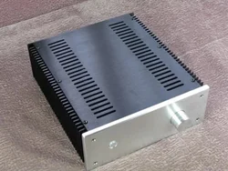 BRZHIFI BZ2409 double radiator aluminum case for class A power amplifier
