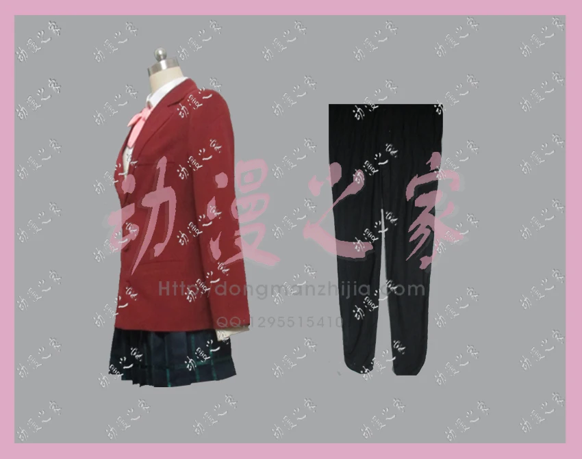 Tonari No Kaibutsu Kun My Little Monster Cosplay Natsume Asako Girl Uniform Skirt Suit Adult Halloween Skirt Suit Costume