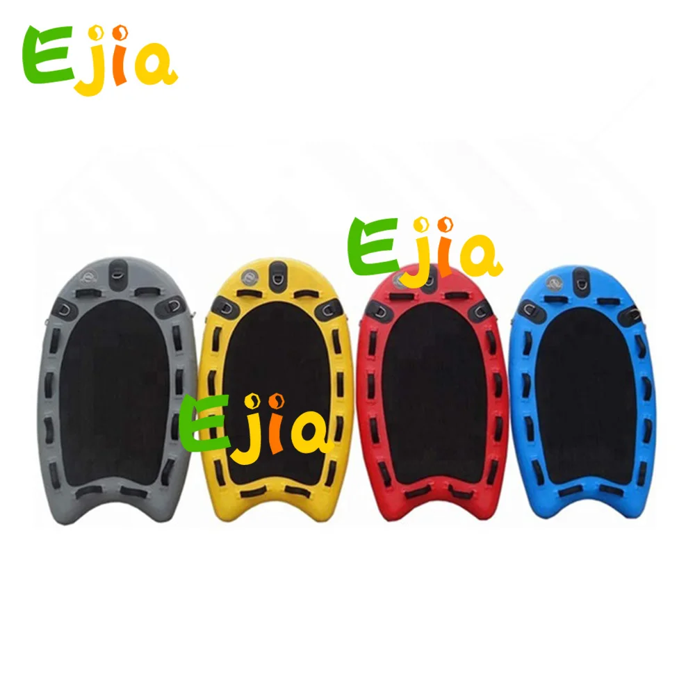 Stock Yellow Inflatable Rescue Sled  Bodyboard Water Floating Mat Inflatable Jet Ski Sled Rescue Board for Fire & Rescue Surfing